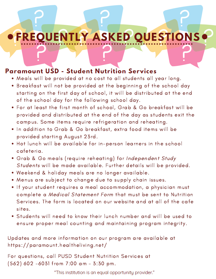 FAQ English