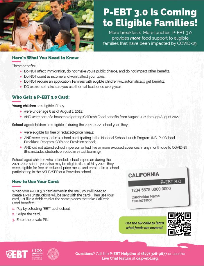 Flyer for Family Audience English